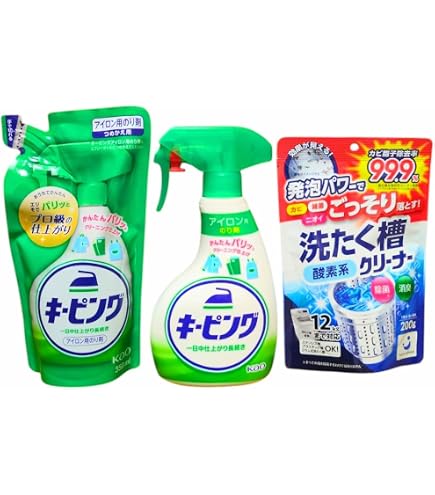Amazon.co.jp: 花王(Kao) KAO キーピング アイロン用 衣料用のり剤